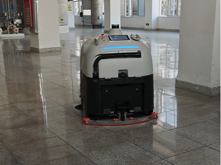 環(huán)保檢查穩(wěn)過！坦力洗地機(jī)器人，廠區(qū)清潔“智”勝之道