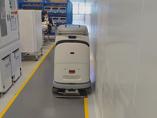 坦力無(wú)人洗地機(jī)器人，讓機(jī)加工車(chē)間清潔 “嗨” 起來(lái)